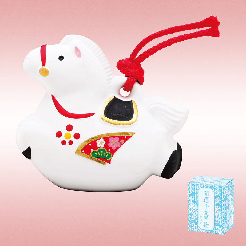 吉祥の午土鈴（特小）