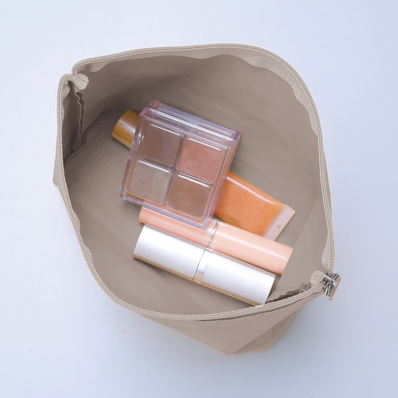 イークラフト・ウォッシャブルペーパーポーチ(グレー)(257421)画像-2