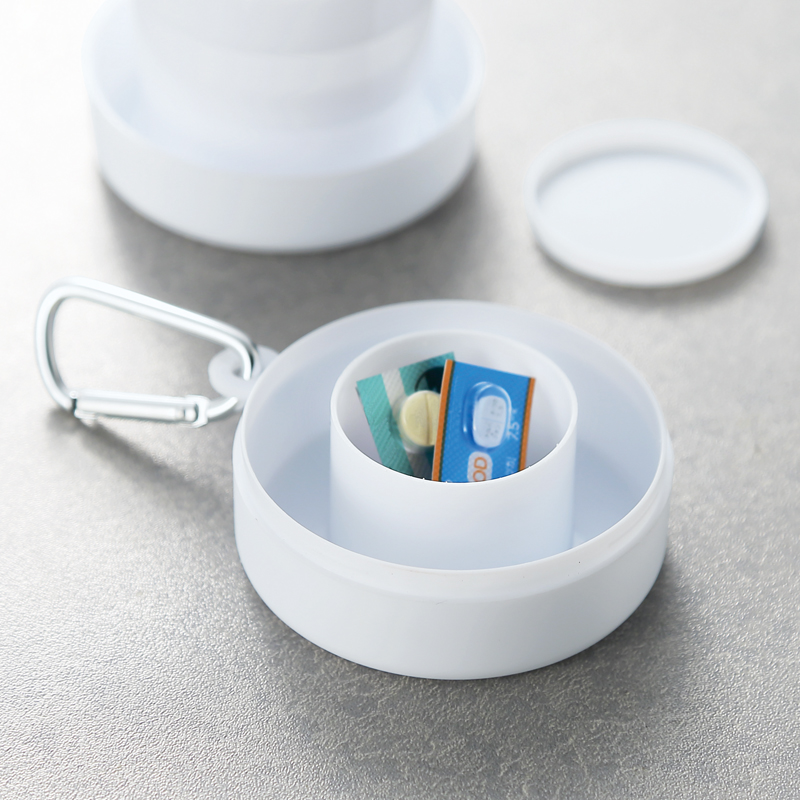 ピルケース付き折りたたみコップ（261010）画像-3