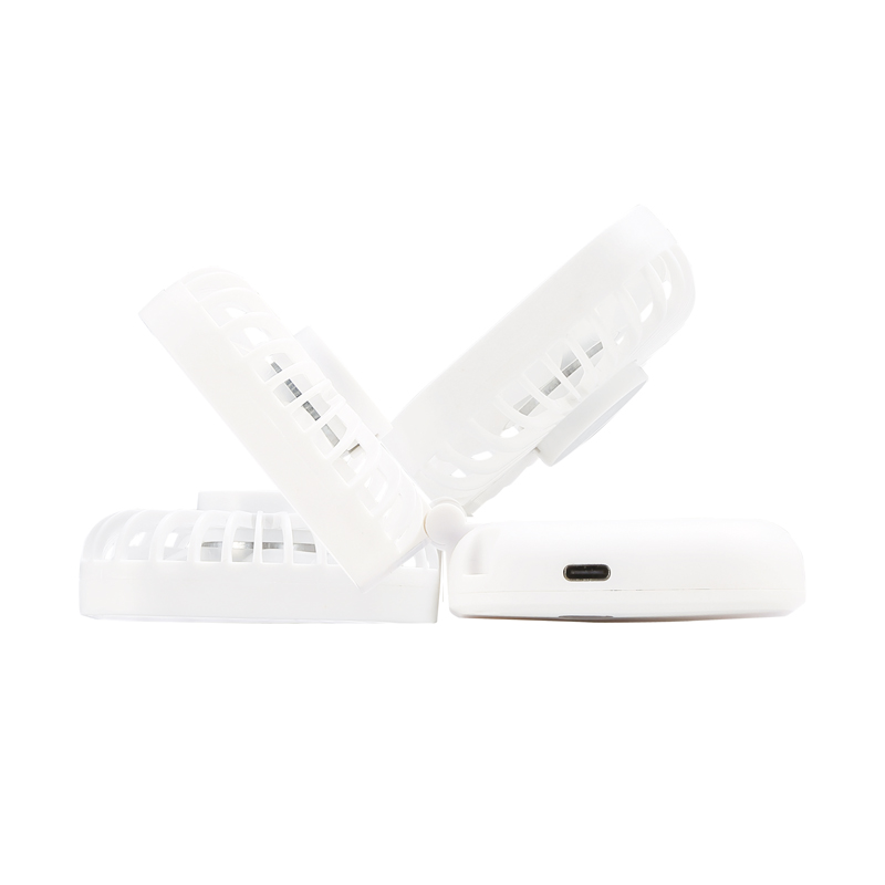 充電式3WAY折りたたみハンディファン(ネックストラップ付き)(261012)画像-3