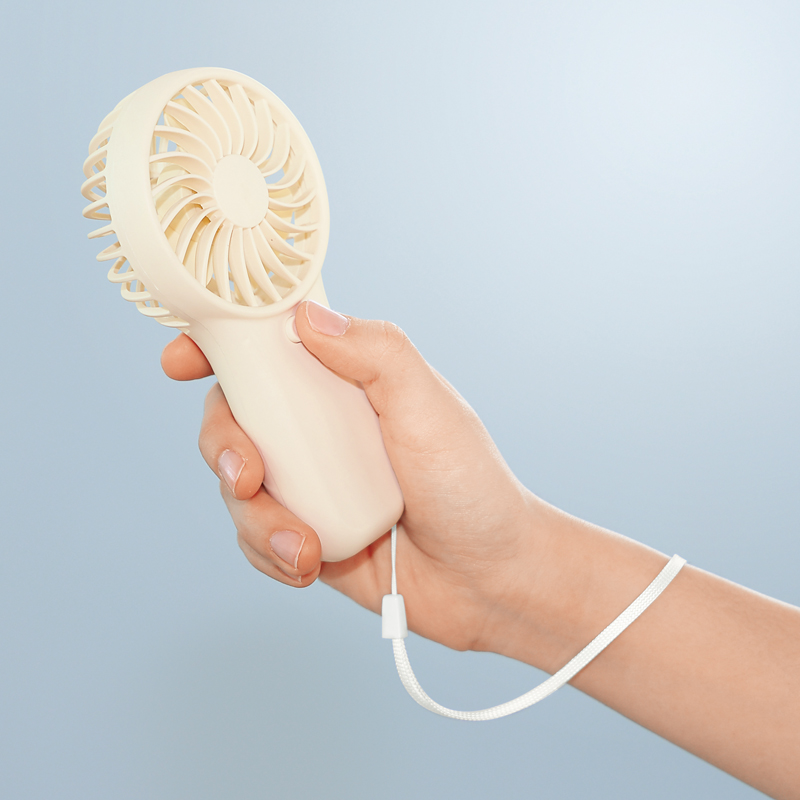 ポータブルハンディファン(ハンドストラップ付き)(261013)画像-2