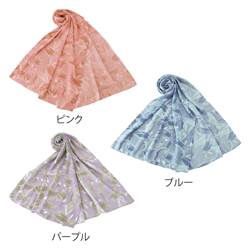 リュクレ シフォンフラワーストール（261017）画像-4