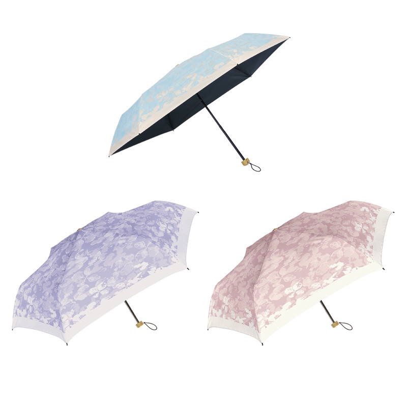 ビベイシャス 晴雨兼用折りたたみ傘