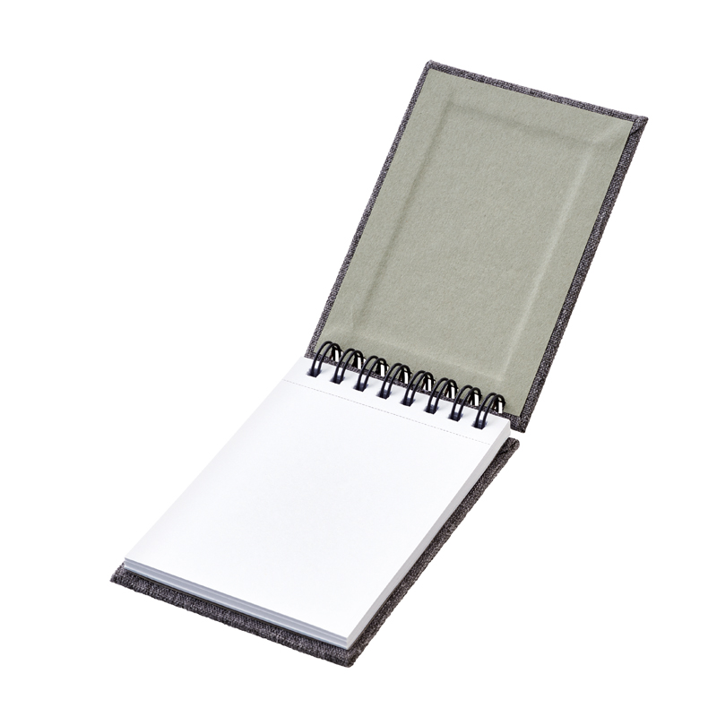 リサイクルPET生地使用リングメモ帳