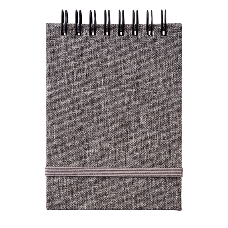 リサイクルPET生地使用リングメモ帳（261044）画像-2