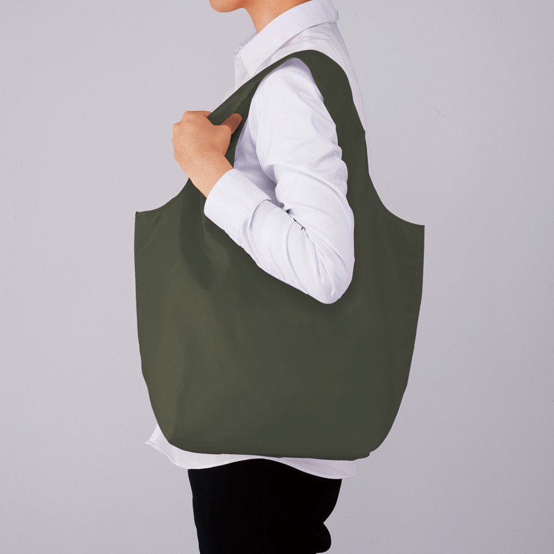 セルトナ・マチ広ラージポータブルエコバッグ(カーキ)（261423）画像-3