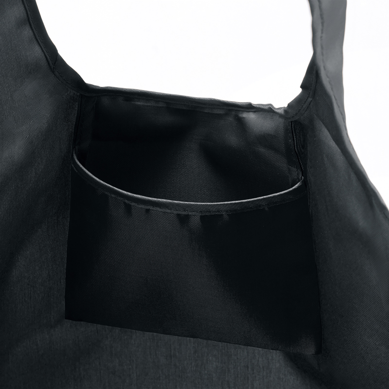 セルトナ・マチ広ラージポータブルエコバッグ(ブラック)（261425）画像-4