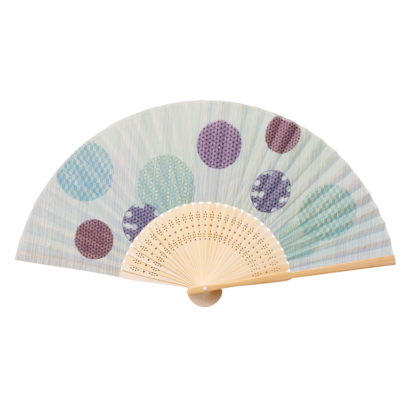 和ごころ竹扇子(てまり)