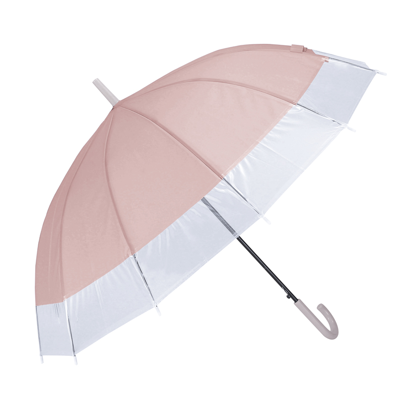 ジェムブレラ12本骨ジャンプ傘(ピンク)