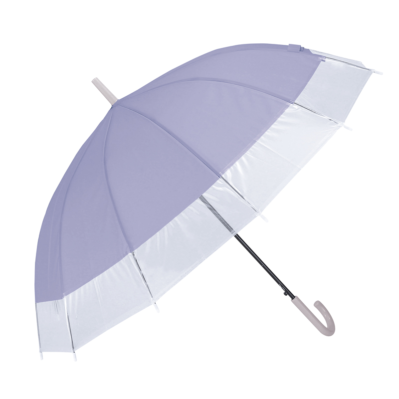 ジェムブレラ12本骨ジャンプ傘(パープル)