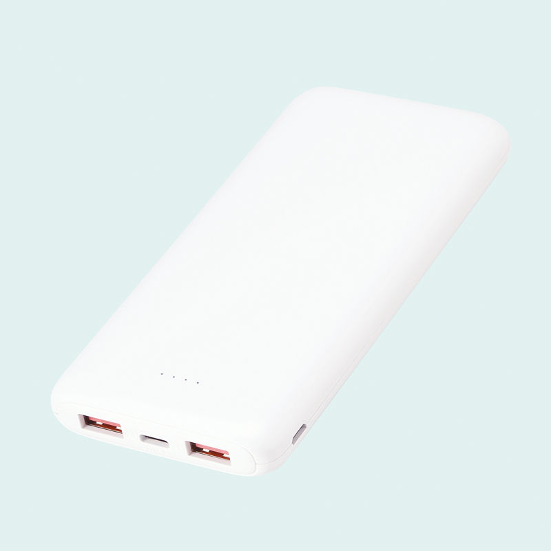 PD20W急速充電対応モバイルバッテリー10000(ホワイト)