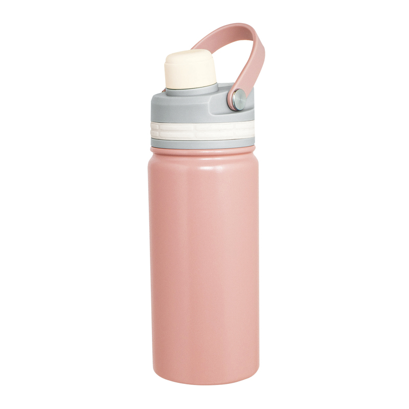 マグリッド・真空二重2WAYストローボトル500ml(ピンク)