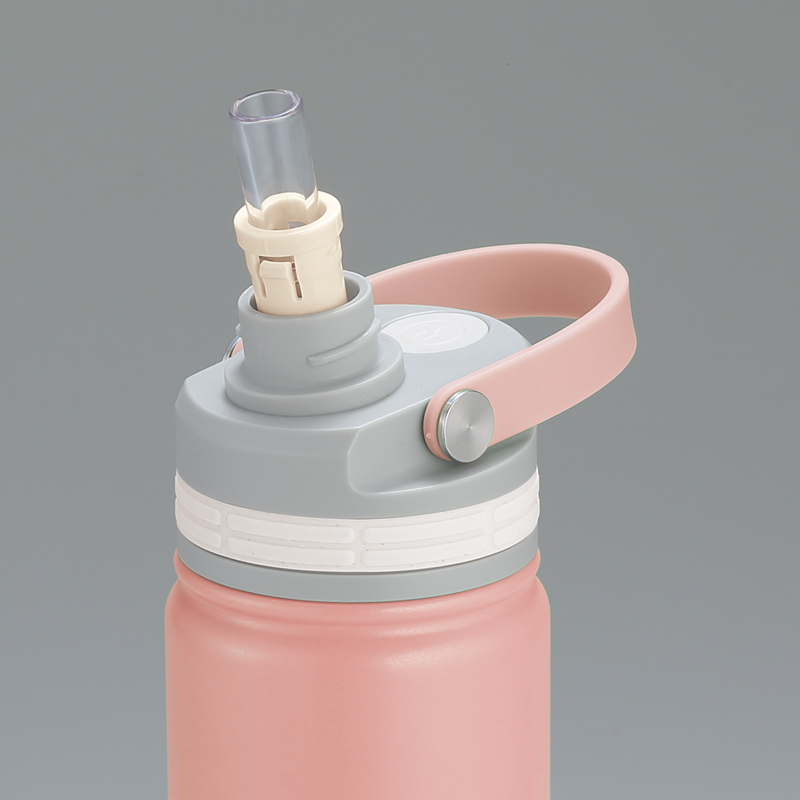 マグリッド・真空二重2WAYストローボトル500ml(ピンク)(263432)画像-5