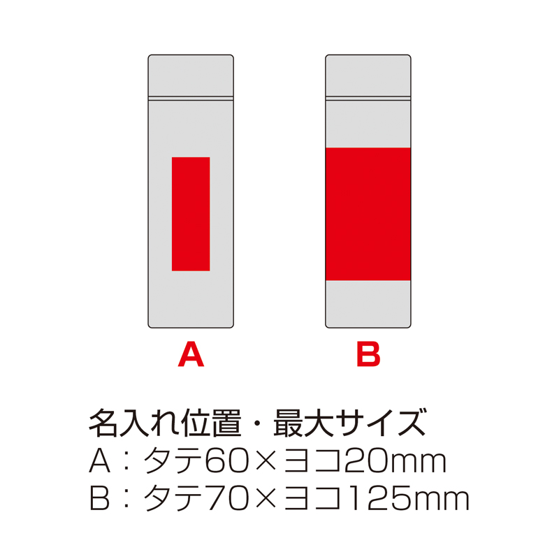ポケットサイズ真空ステンレスミニボトル(ブルー)(265442)画像-4
