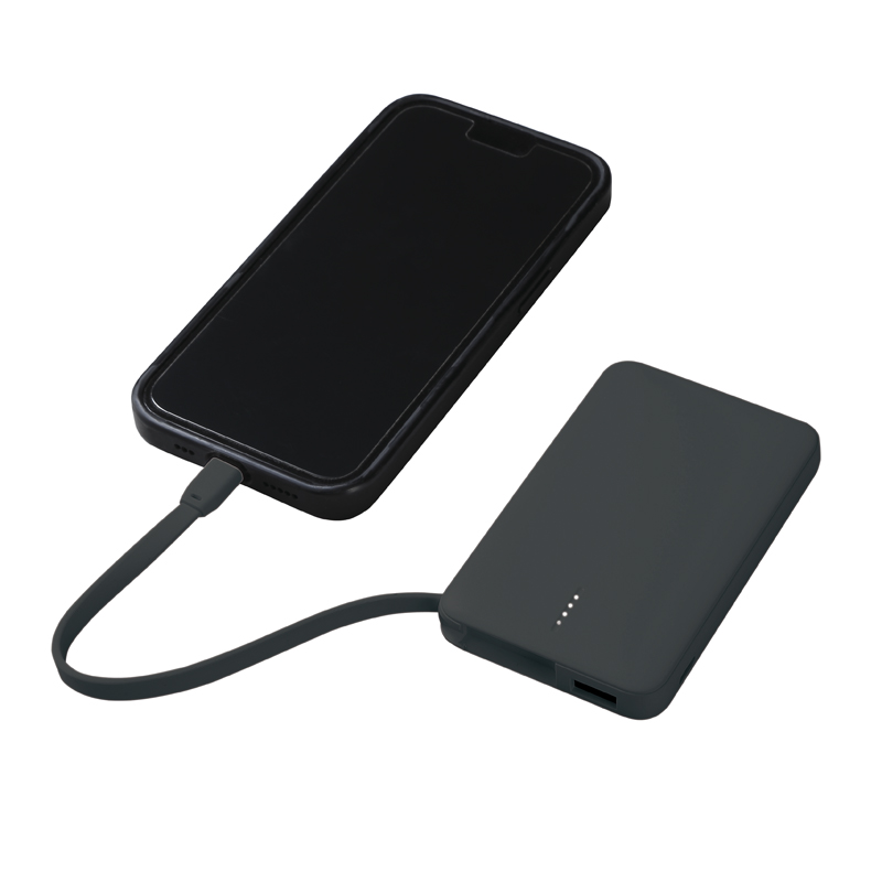 リン酸鉄急速充電モバイルバッテリー5000(ブラック)(265472)画像-5