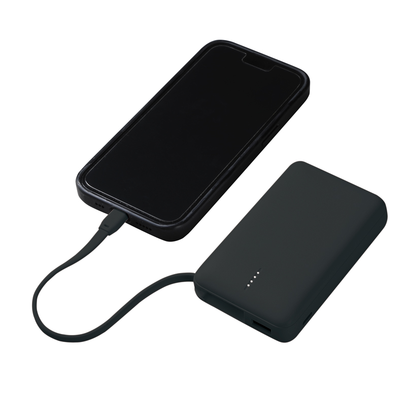 リン酸鉄急速充電モバイルバッテリー10000(ブラック)(265482)画像-5