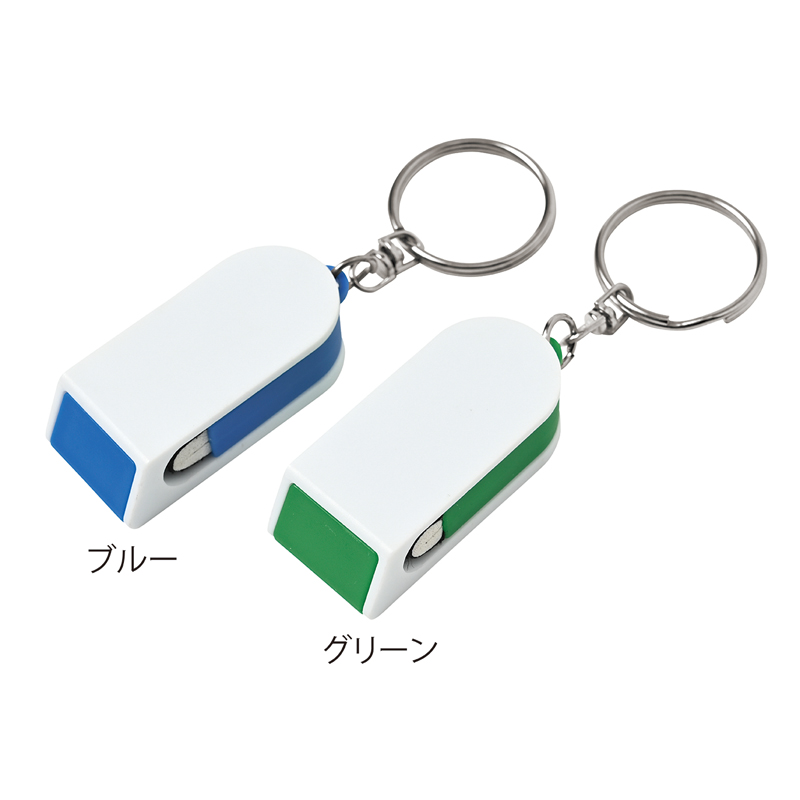 クリーナー付きスマホスタンド(キーリング付き)（267060）画像-2