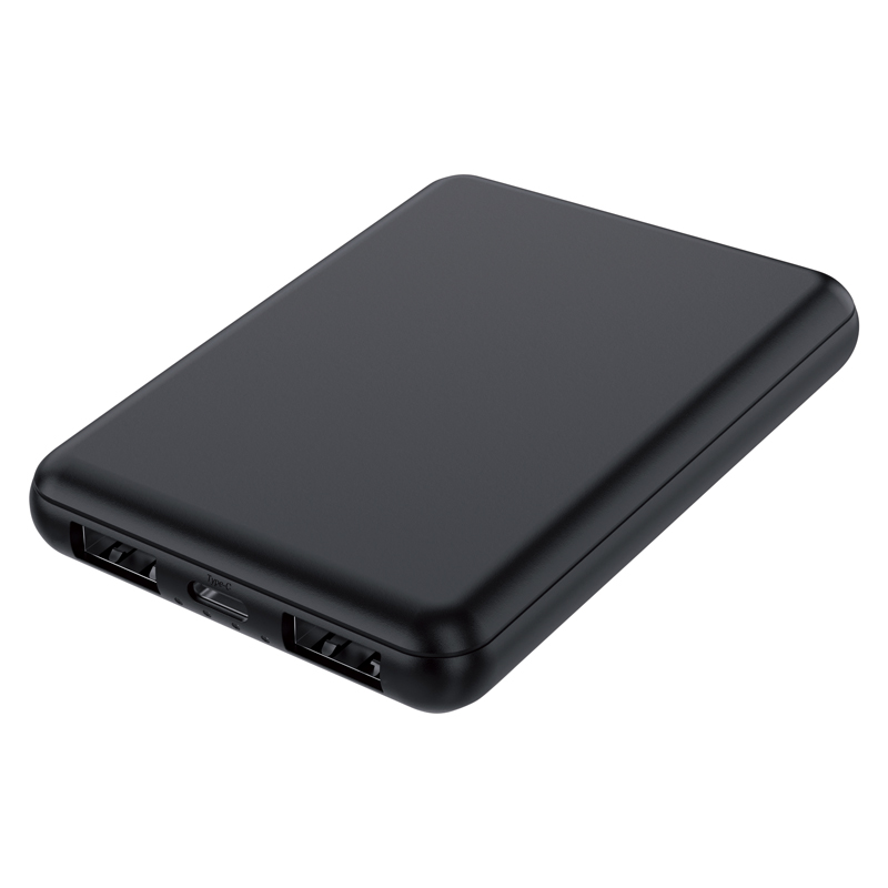 準固体電池モバイルバッテリー5000(ブラック)