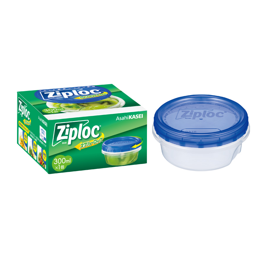 ジップロック スクリューロック 300ml×1個入り/既製品