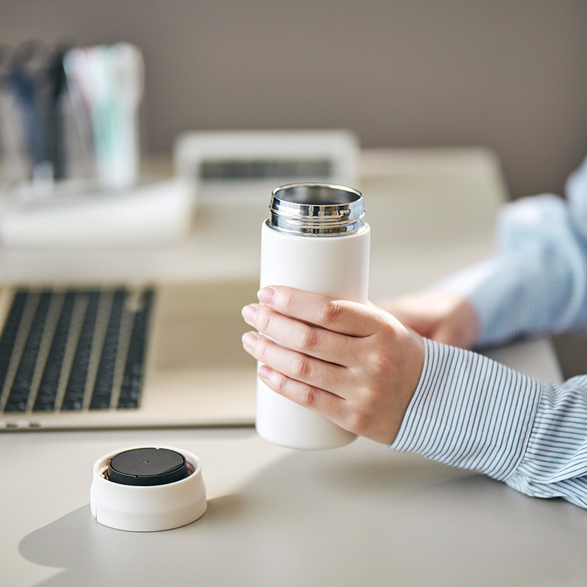 ハンドル付シームレスボトル350ml(B3832)画像-5