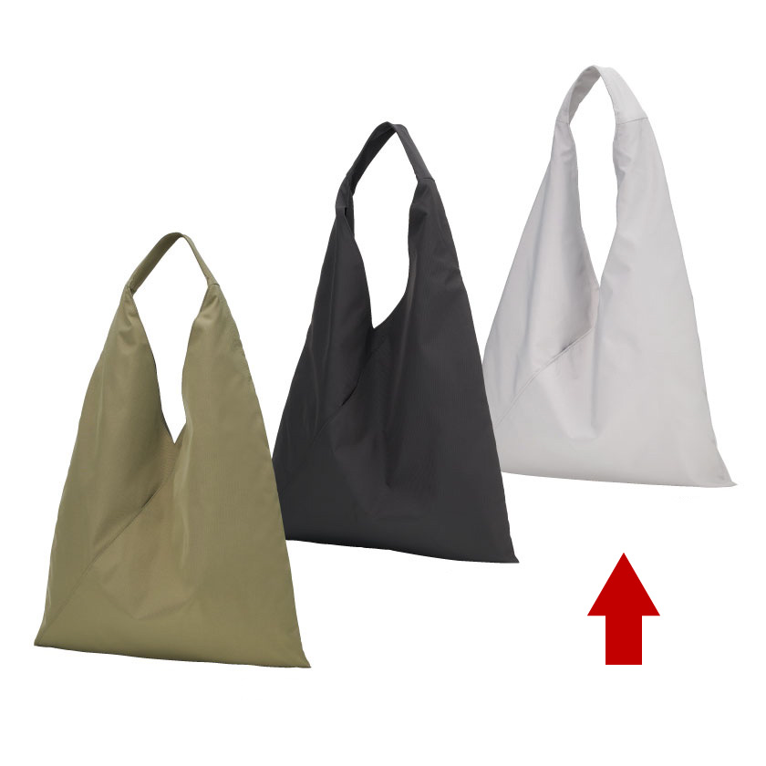 トライアングルトートバッグ(グレー)