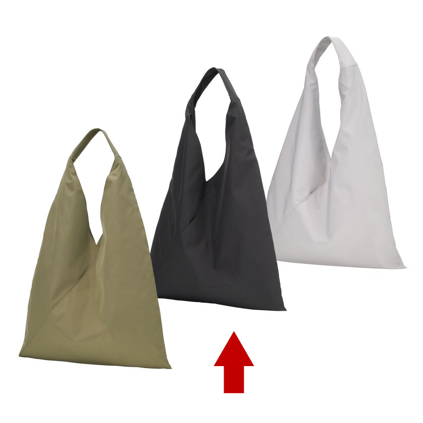 トライアングルトートバッグ(ブラック)