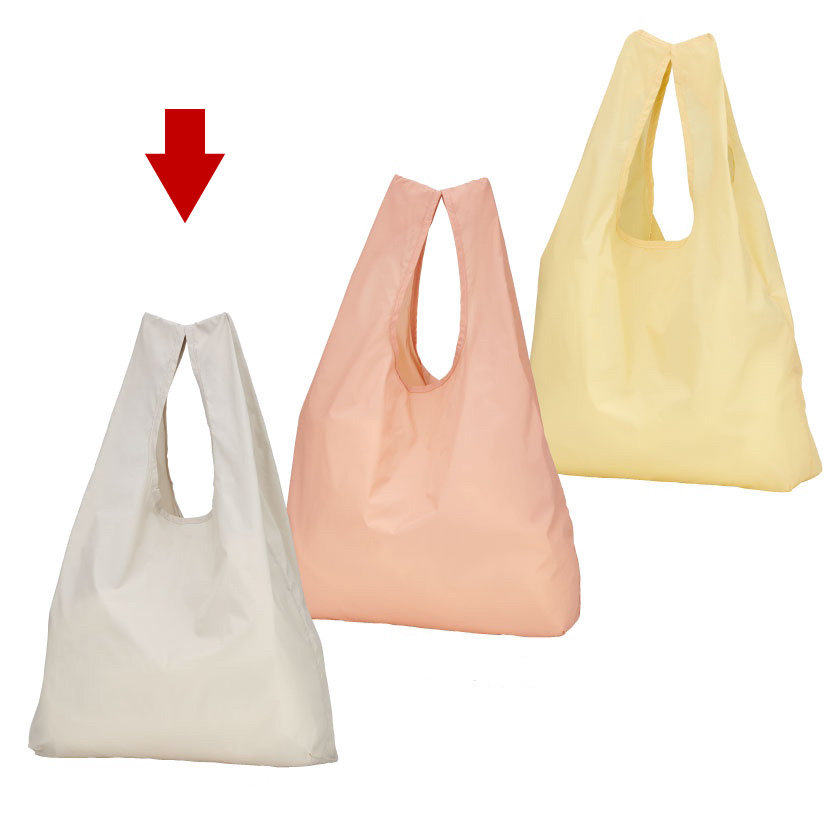 ミニ収納ナイロンバッグ(グレー)