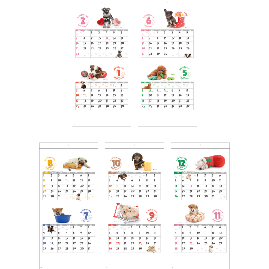 【超早割】DOG・DOG・DOG ミシン目入り(SG-143)画像-3