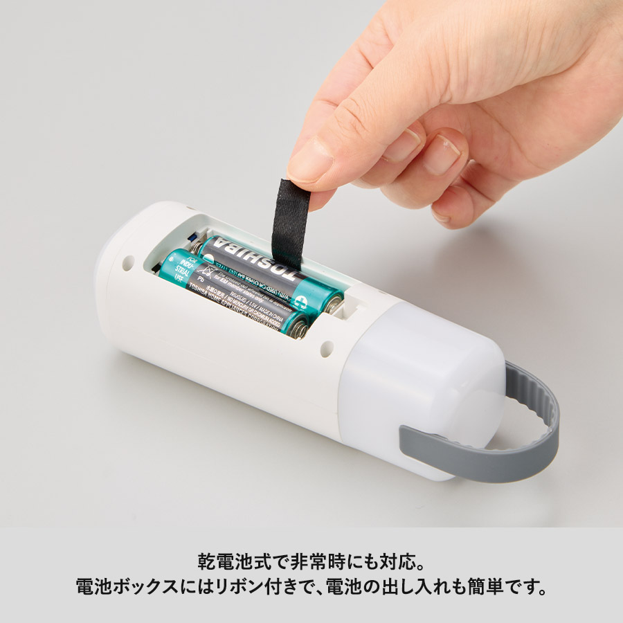 LEDハンディスタンドライト ホワイト（TB-0030-044）画像-6