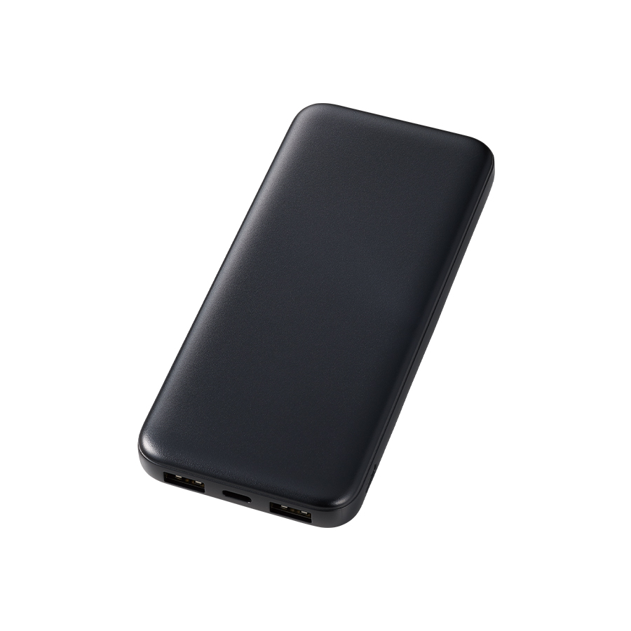 ワイヤレスシンプルモバイルチャージャー10000　ブラック（TE-0024-009）画像-2