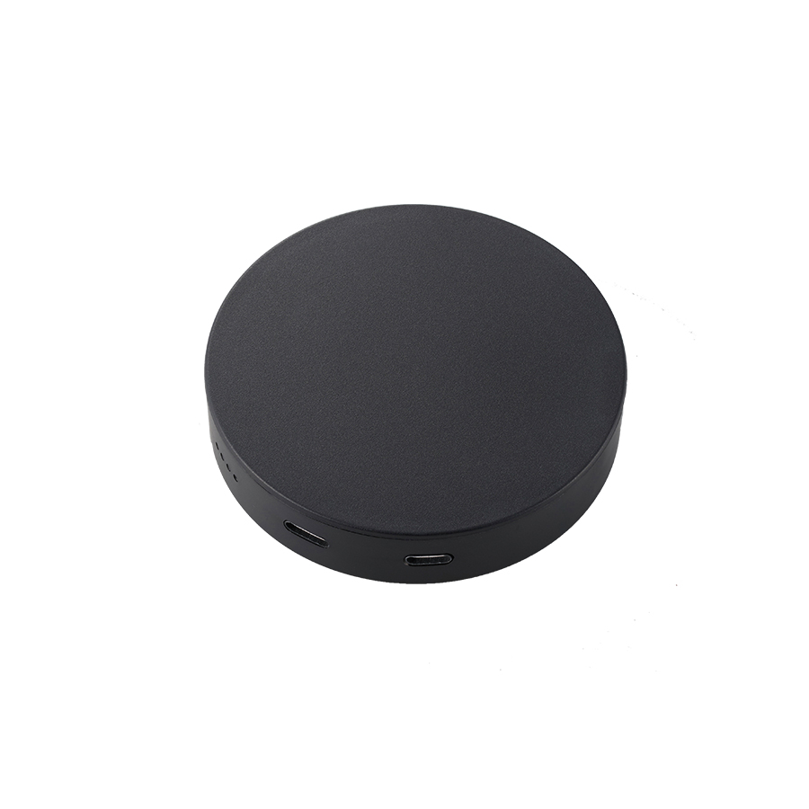 スマートモバイルチャージャー2500　ラウンド　ブラック（TE-0025-009）画像-2