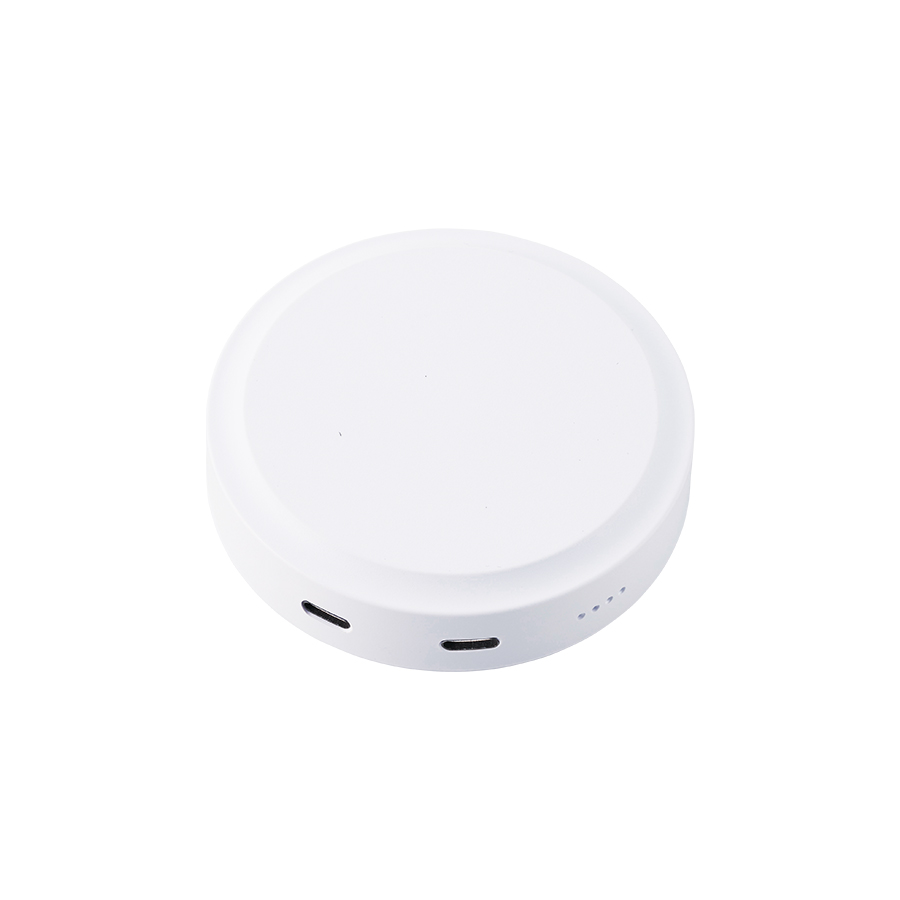スマートモバイルチャージャー2500　ラウンド　ホワイト（TE-0025-044）画像-3