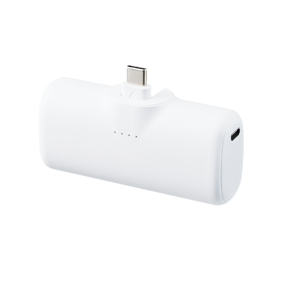 シンプルダイレクトモバイルチャージャー4000 ホワイト（TE-0032-044）画像-2