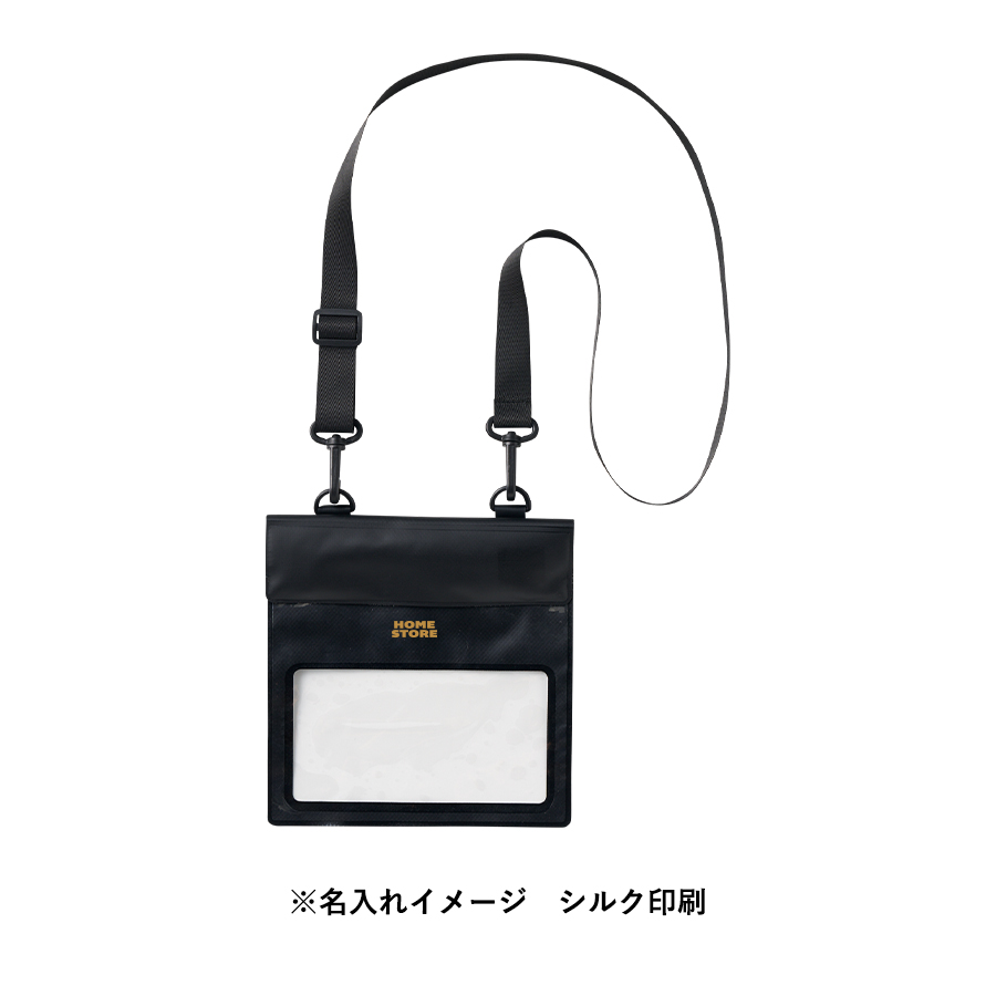 モバイルウォータープルーフサコッシュ ホワイト(TE-0041-044)画像-6