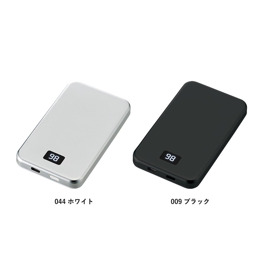 マグネット対応モバイルチャージャー5000(準固体使用) ブラック(TE-0052-009)画像-2