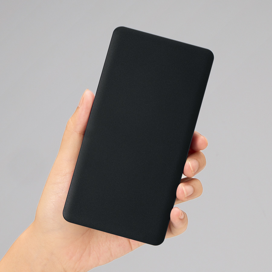 全面印刷できるモバイルチャージャー10000(リン酸鉄使用) ホワイト(TE-0056-044)画像-10