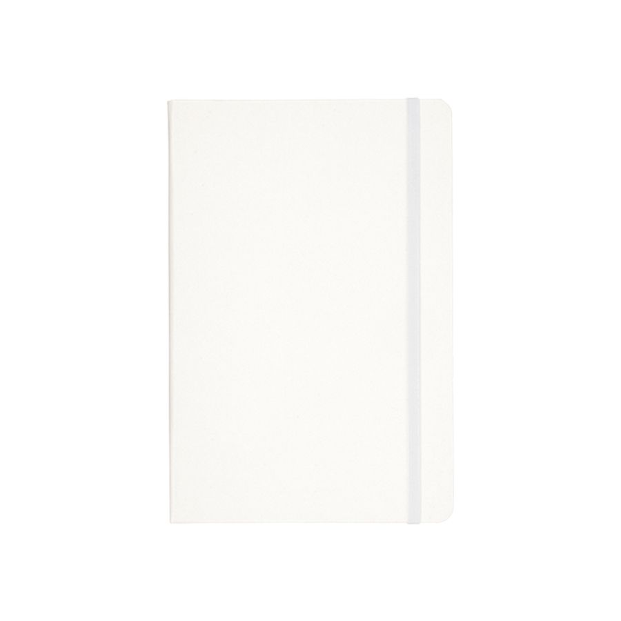 ハードカバーA5ノート　ホワイト