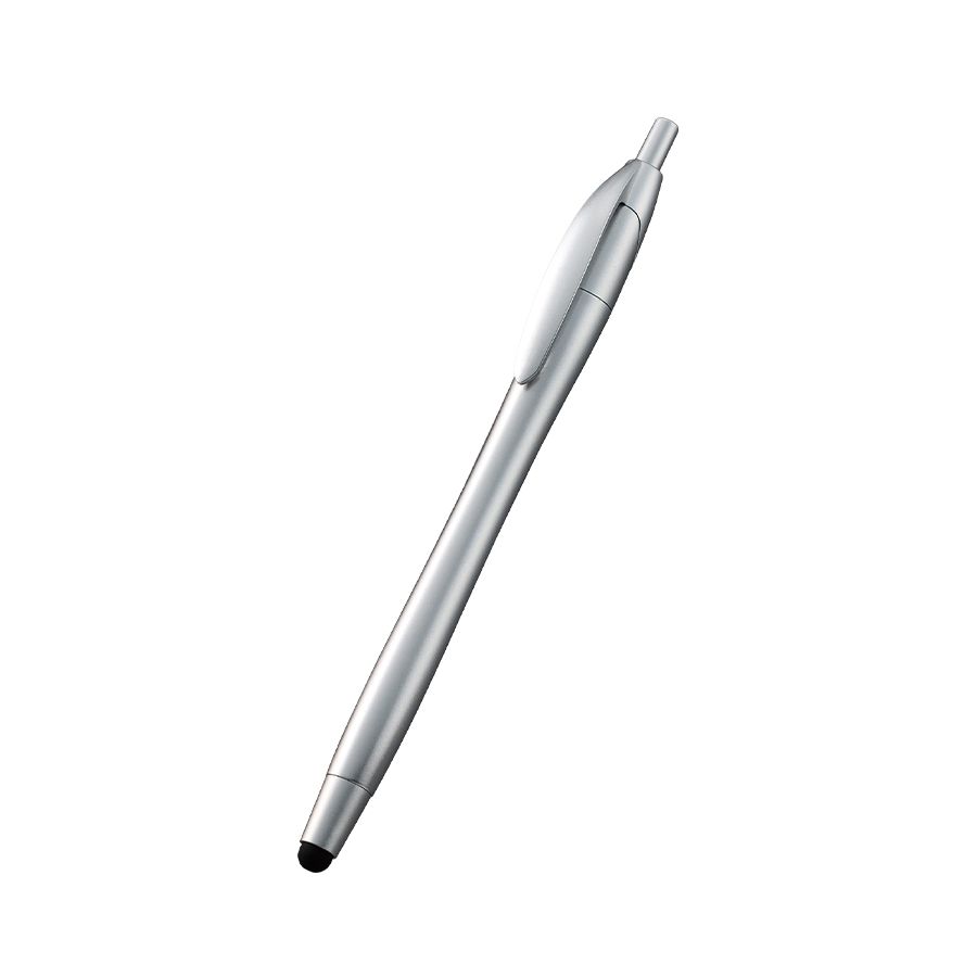 デュアルライトタッチペン(再生ABS)　シルバー