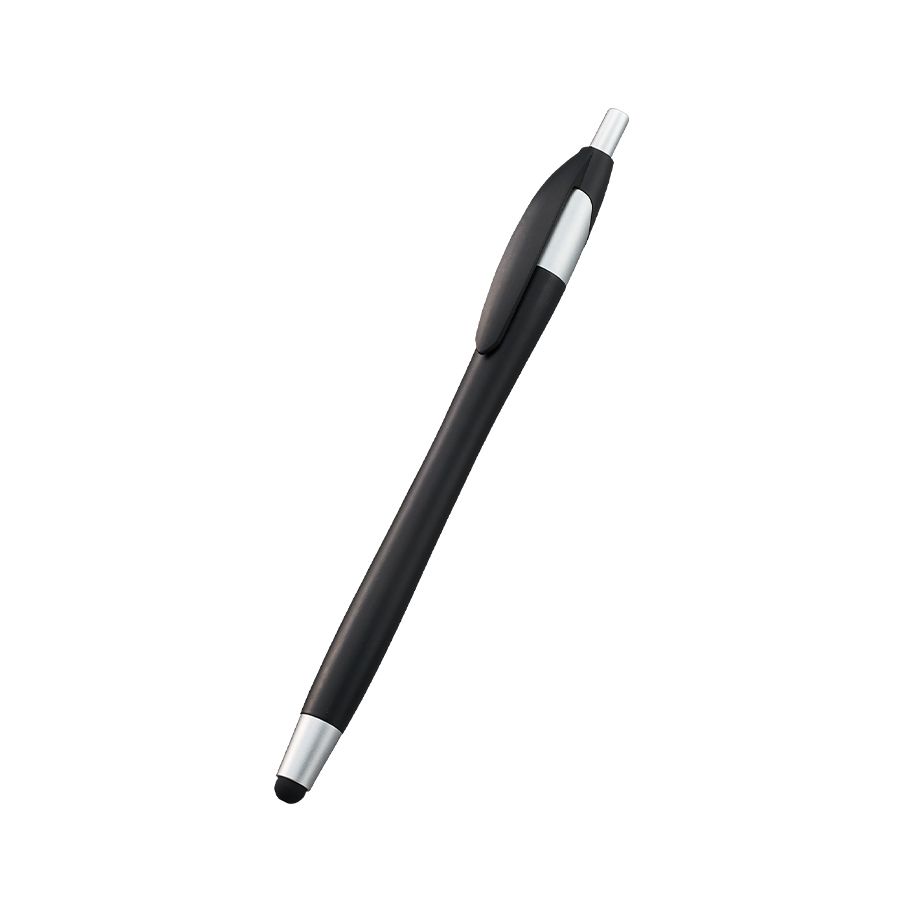 デュアルライトタッチペン(再生ABS)　ブラック（TF-0122-009）画像-1