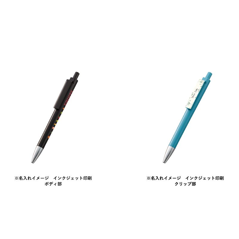 OBPスクエアクリップボールペン(再生PET)　チャコールブラック（TF-0127-009）画像-5