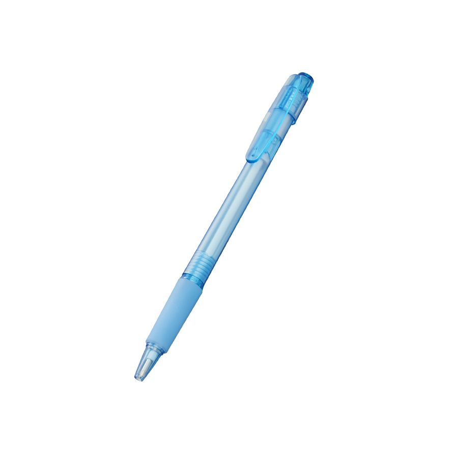 スカッシュボールペン(再生ABS)　ブルー（TF-0130-001）画像-1