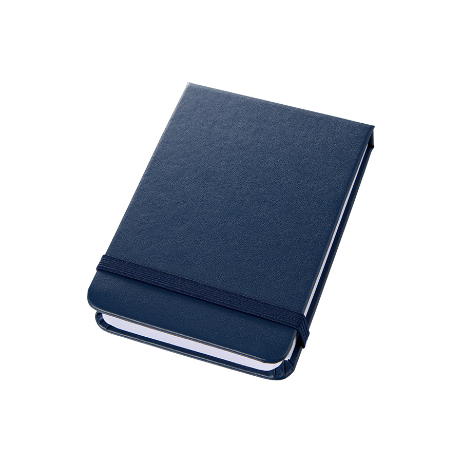 合皮カバー付箋セット(M) ネイビー