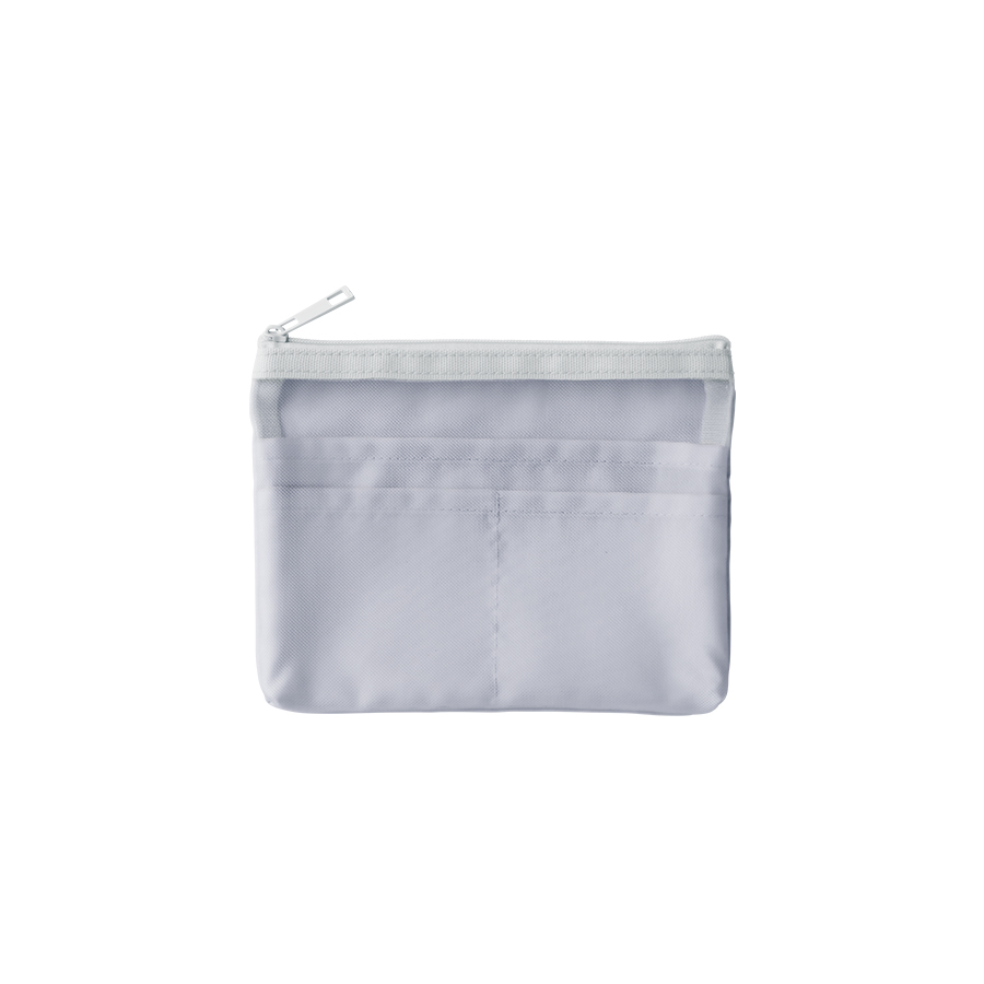 らくらく仕分けポーチ(S)グレー
