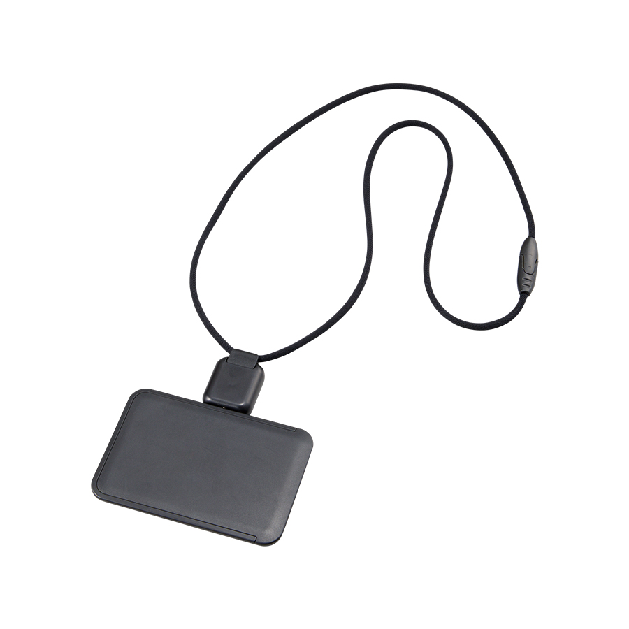 リール付IDカードホルダー ブラック（TF-0175-009）画像-2