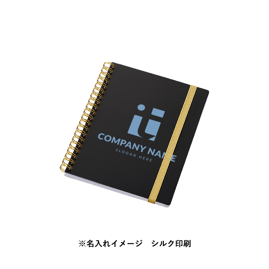 ゴールドリングハンディノート ブラック（TF-0176-009）画像-5