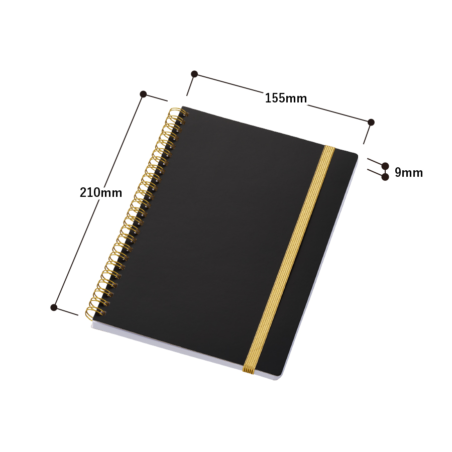 ゴールドリングA5ノート ネイビー（TF-0177-006）画像-2