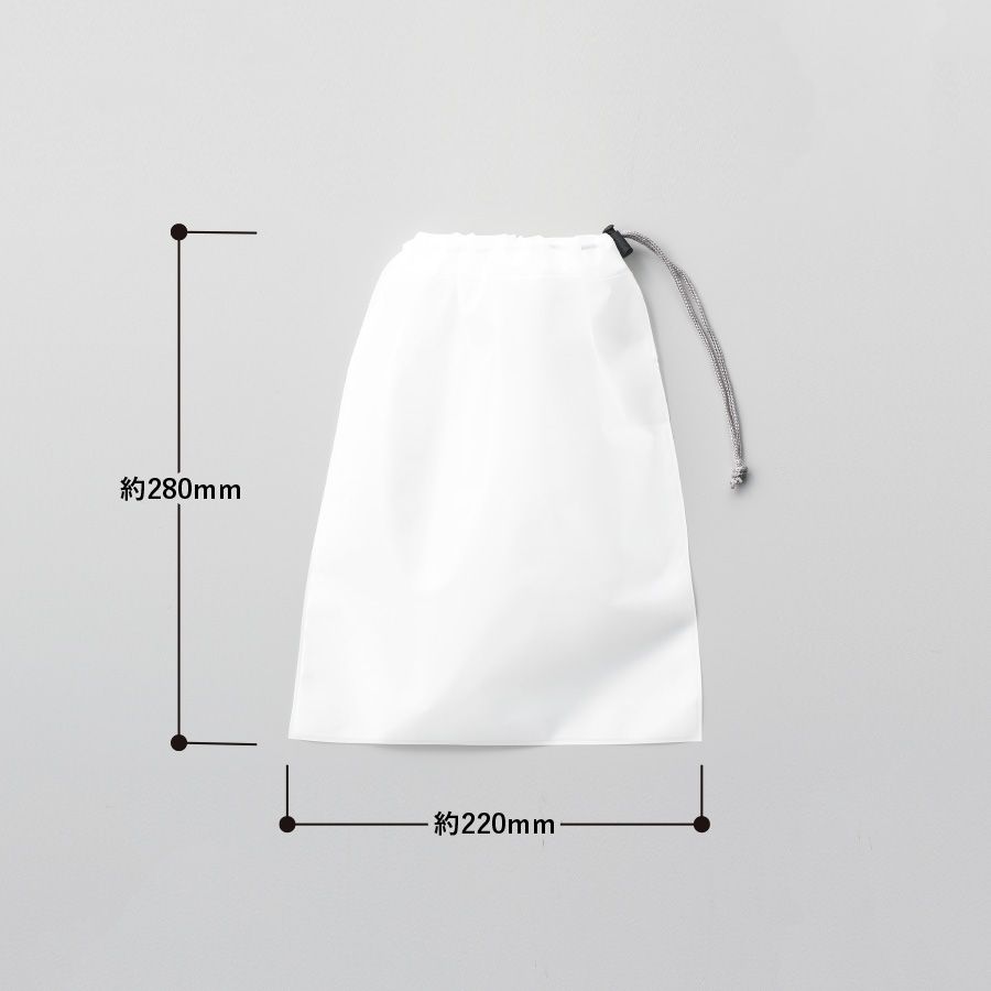 EVA巾着（M）　クリア（TP-0001-004）画像-2