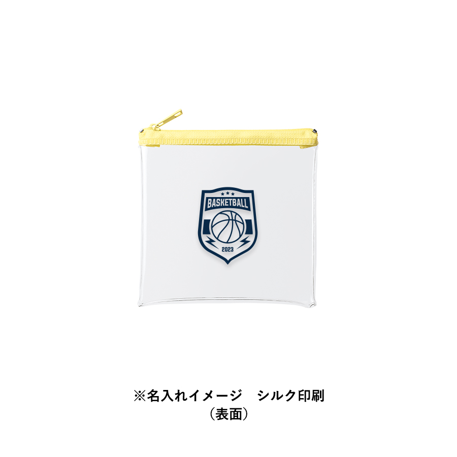 カラーファスナークリアポーチ(S)　オレンジ（TP-0042-003）画像-12
