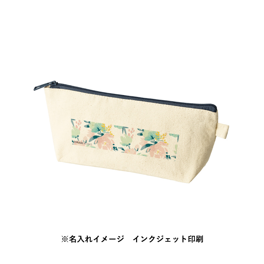 カラーファスナーキャンバスロングポーチ ライトブルー(TP-0056-034)画像-10