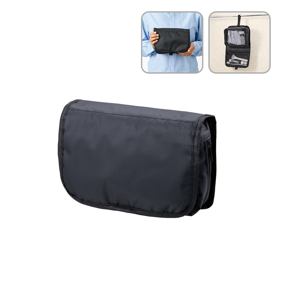 ベーシックハンギングポーチ ブラック